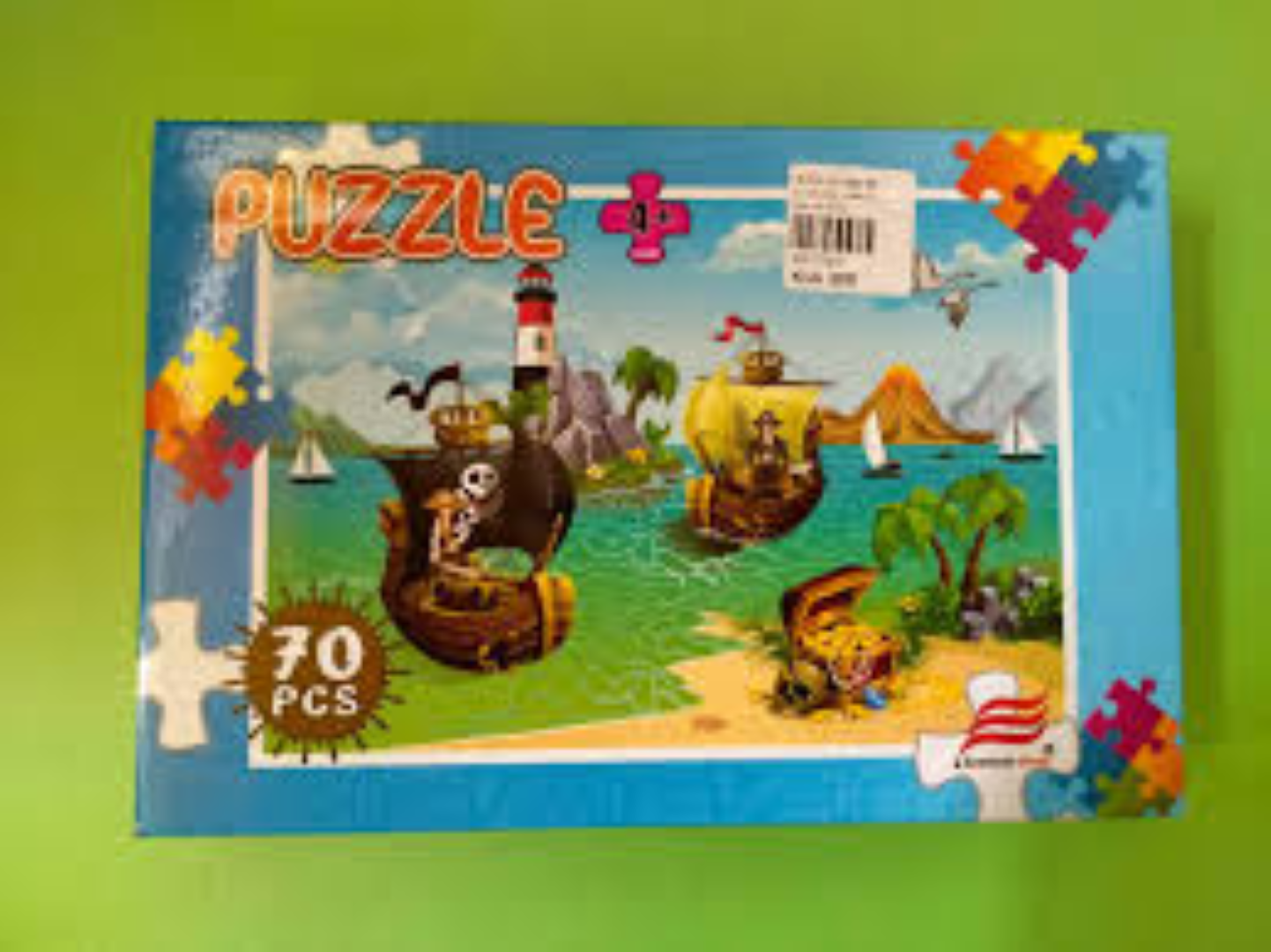 ECONOMIC PUZZLES 70 PIECES PIRATES